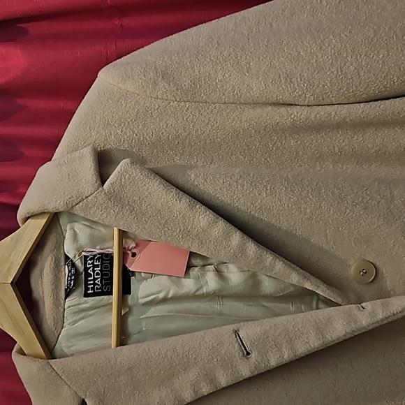 Hilary Radley Studio Wool Angora Coat - Picture 4 of 6